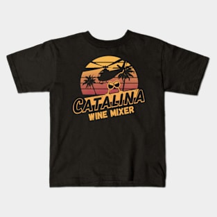 Catalina-wine-mixer Kids T-Shirt